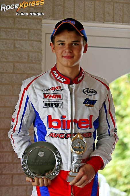 Jordi van Moorsel dubbel op podium DD2 en KZ